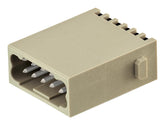 HARTING 09140122634 Heavy Duty Connector, Han-Quick Lock®, Han-Modular, Module, 12 Contacts, Plug, Push Lock Pin